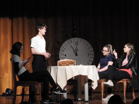 Dijaška gledališka predstava Maska, dijakov Gimnazije Franca Miklošiča Ljutomer 13